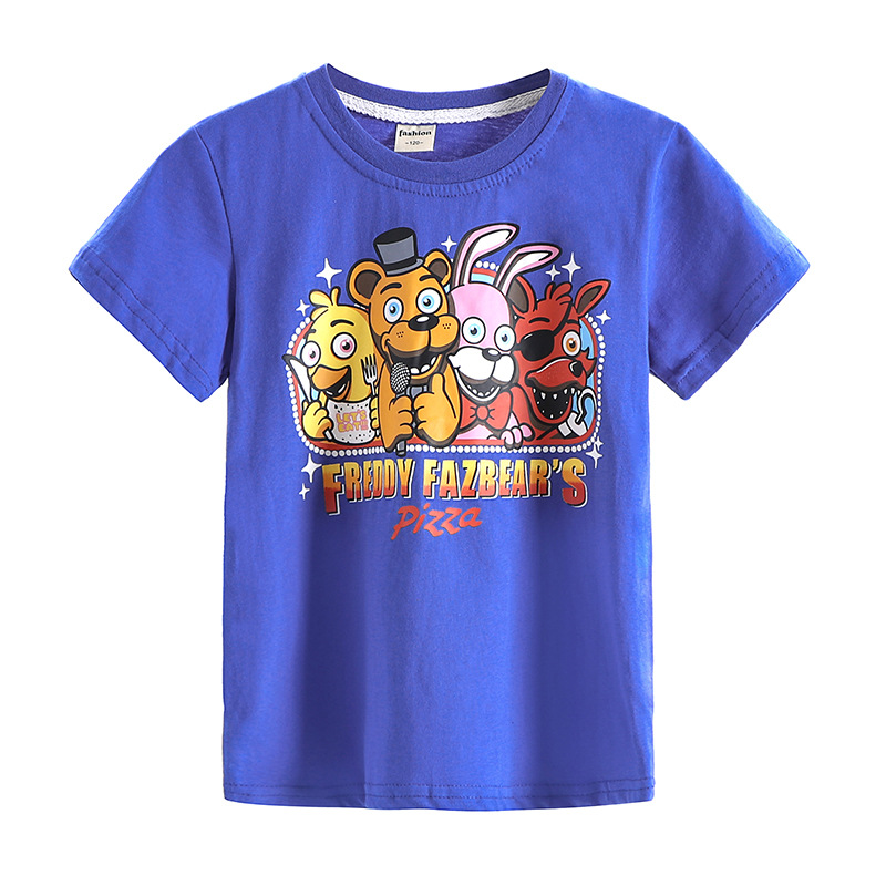 Five Nights at Freddy’s Freddy Fazbear’s Pizza 2 Kid’s T Shirt 100% ...