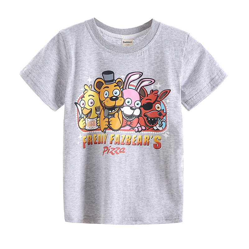 Five Nights at Freddy’s Freddy Fazbear’s Pizza 2 Kid’s T Shirt 100% ...